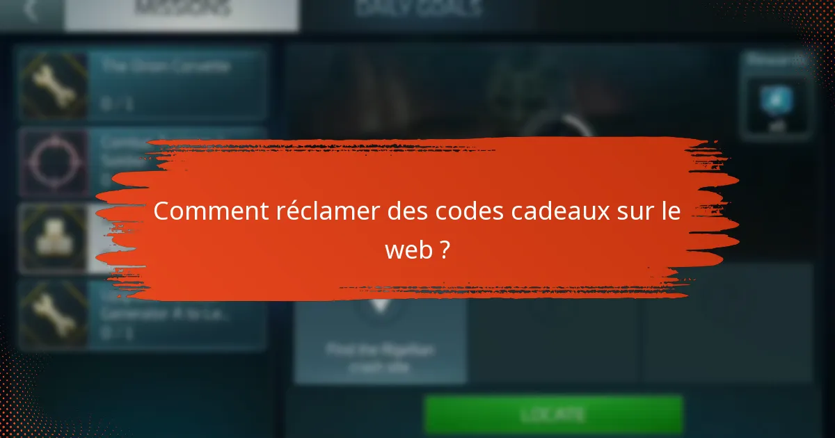 Comment réclamer des codes cadeaux sur mobile ?