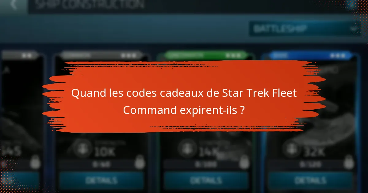 Comment puis-je rester informé sur les codes cadeaux de Star Trek Fleet Command ?