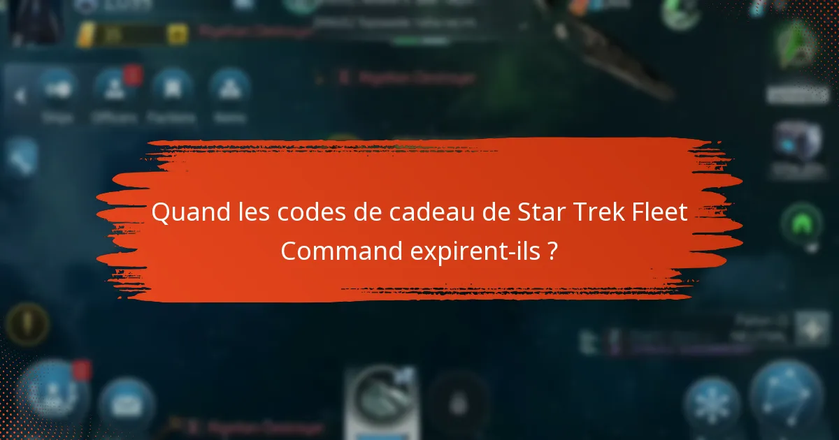 Quelles plateformes prennent en charge les codes de cadeau de Star Trek Fleet Command ?